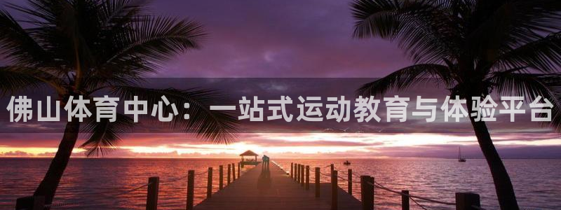 尊龙官方正版app娱乐：佛山体育中心：一站式运动教育