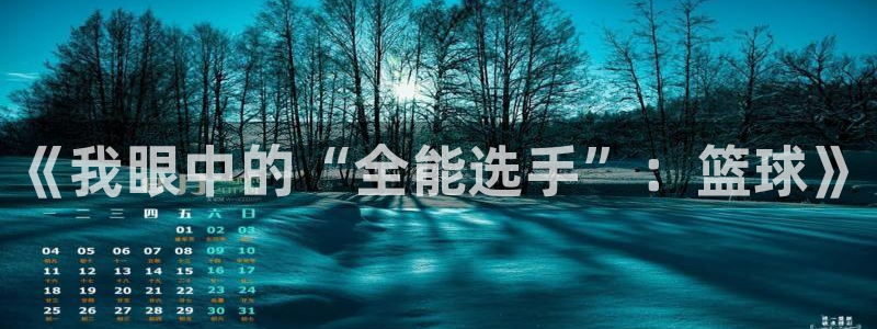 尊龙官网下载平台注册流程图：《我眼中的“全能选手”：