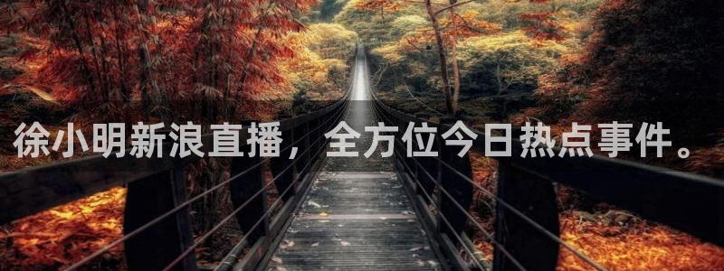 看球吧直播：徐小明新浪直播，全方位今日热点事件。